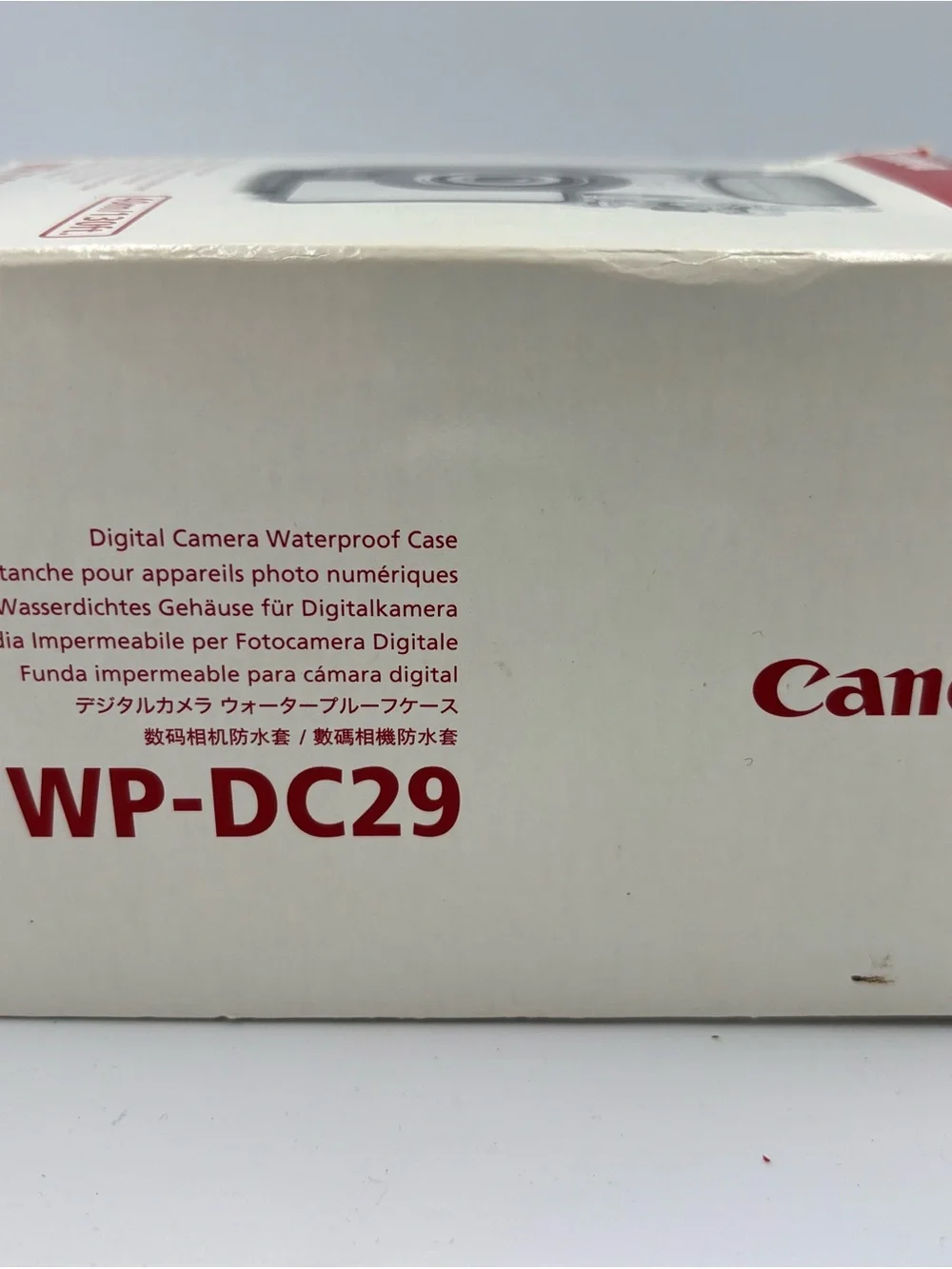 Canon WP-DC29 Waterproof Underwater Camera Case Housing Boxed 40m/130ft